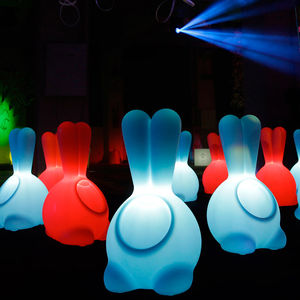 table lamp / original design / polyethylene / LED