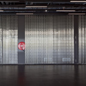 wire interior fitting mesh / for partition walls / for facades / for walls