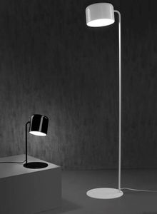 floor-standing lamp / contemporary / metal / acrylic