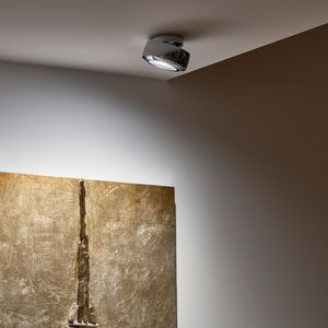 ceiling-mounted spotlight / indoor / LED / round