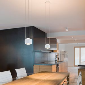 pendant lamp / contemporary / aluminum / steel