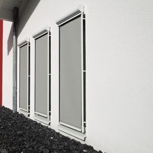roller blinds / fabric / outdoor / commercial