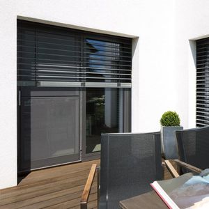 roller blinds / Venetian / aluminum / outdoor