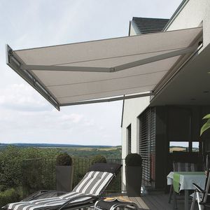 folding-arm awning / box / manual / motorized