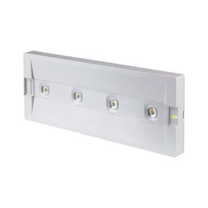 ceiling emergency light / wall-mounted / rectangular / LED