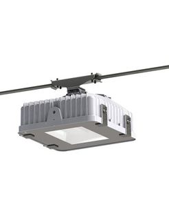 LED cable lighting / square / cast aluminum / anodized aluminum