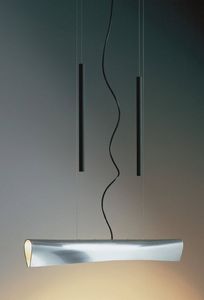 pendant lamp / original design / aluminum / adjustable