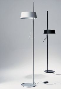 floor-standing lamp / contemporary / glass / adjustable