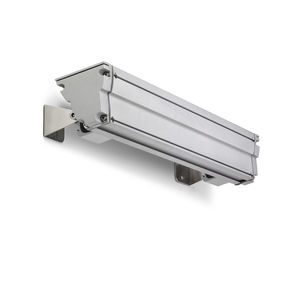 contemporary wall light / outdoor / steel / cast aluminum