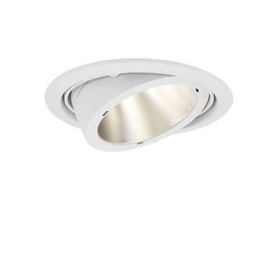 recessed ceiling spotlight / indoor / LED / round