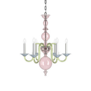 traditional chandelier / crystal