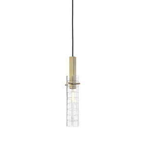 pendant lamp / traditional / stainless steel / brushed brass