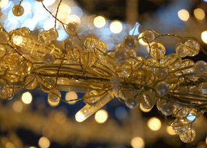 LED light garland / for public spaces