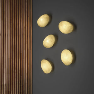 contemporary wall light / porcelain / LED / white