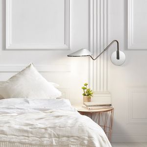 contemporary wall light / angle / aluminum / cast iron