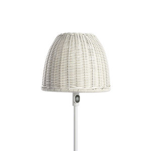 floor-standing lamp / contemporary / synthetic fiber / outdoor