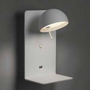 contemporary wall light / aluminum / LED / IP20