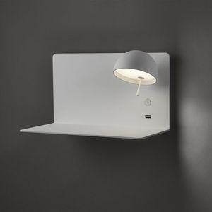 contemporary wall light / aluminum / LED / IP20