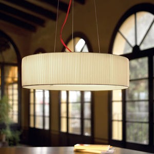 pendant lamp / contemporary / cotton / polyester