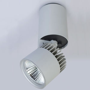 ceiling-mounted spotlight / indoor / LED / round
