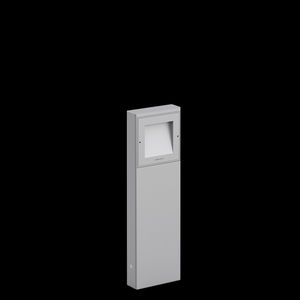 garden bollard light / contemporary / stainless steel / LED