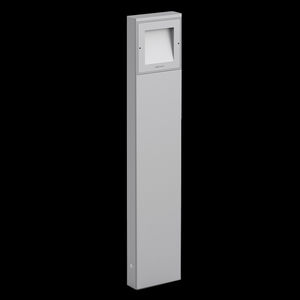 garden bollard light / contemporary / cast aluminum / LED
