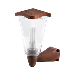traditional wall light / outdoor / aluminum / polycarbonate