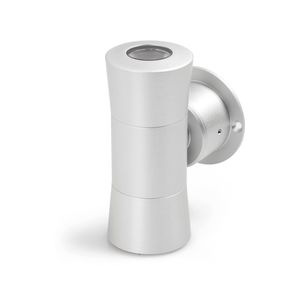recessed wall spotlight / outdoor / LED / round