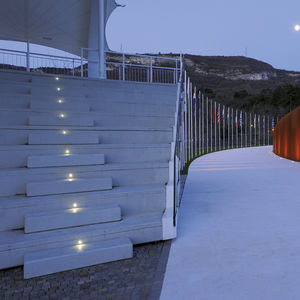 recessed floor spotlight / recessed wall / outdoor / LED