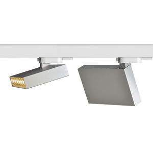 LED track light / rectangular / aluminum / commercial