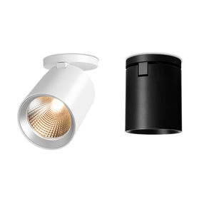 ceiling-mounted spotlight / indoor / LED / round