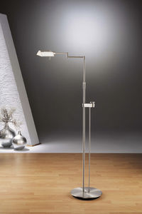 floor-standing lamp / traditional / brass / porcelain