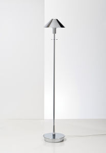 floor-standing lamp / contemporary / metal / swing-arm