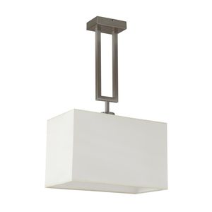 pendant lamp / contemporary / metal / fabric