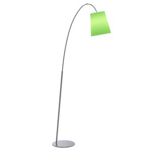 floor-standing lamp / contemporary / fabric / LED