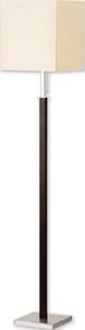 floor-standing lamp / contemporary / metal / fabric