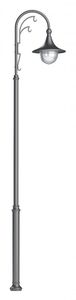 urban lamppost / traditional / aluminum / steel