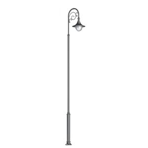 urban lamppost / traditional / aluminum / steel