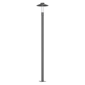 garden lamppost / contemporary / aluminum / PMMA