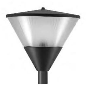 urban lamppost / contemporary / aluminum / PMMA