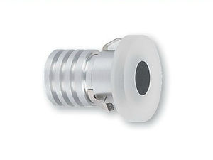 contemporary wall light / round / aluminum / LED