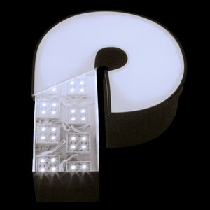 LED light module / for advertising signs