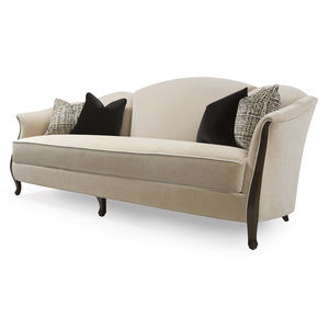traditional sofa / fabric / 2-person