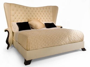 double bed / classic / fabric