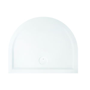 stone resin shower base / extra-flat / barrier-free