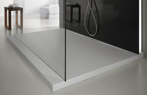 rectangular shower base / stone resin