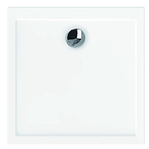 square shower base / acrylic / extra-flat / barrier-free