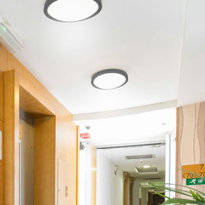 surface-mounted light fixture / LED / round / outdoor