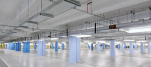 thermal-acoustic insulation / stone wool / for flooring / rigid panel