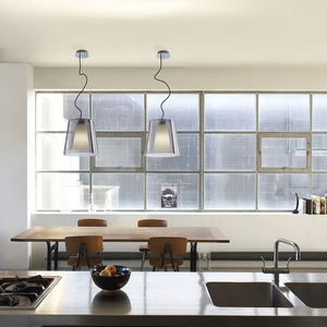 pendant lamp / contemporary / aluminum / polycarbonate